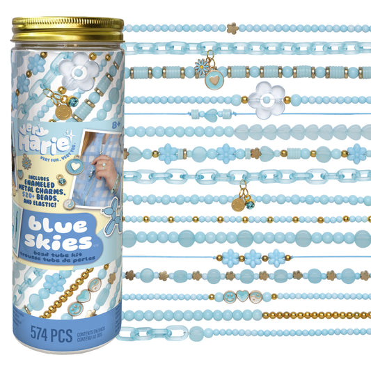 Blue Skies Bead Tube