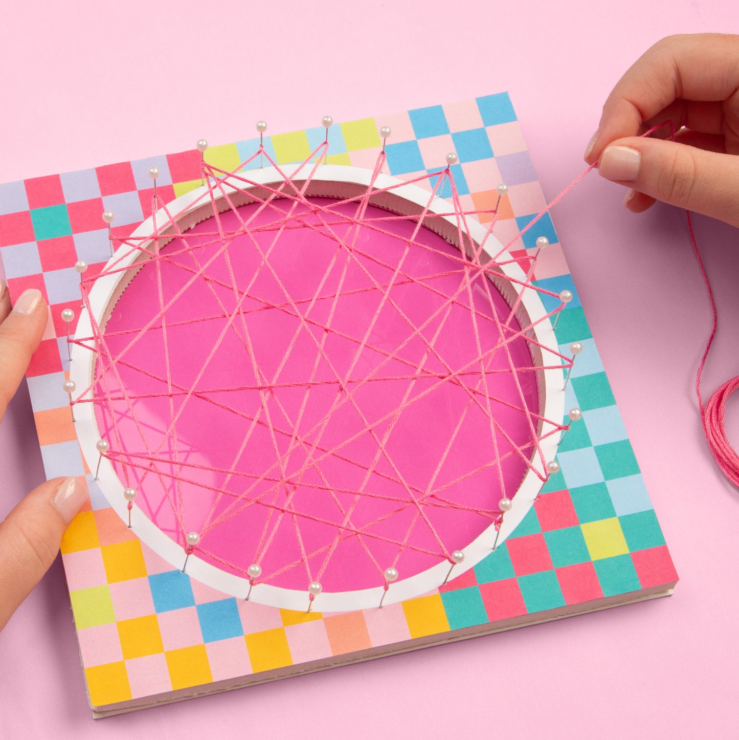 Perfectly Preppy String Art
